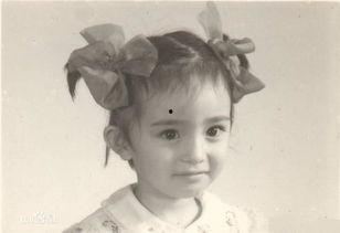 明星小时后的照片