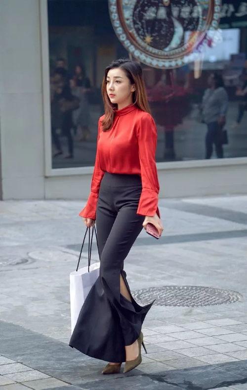 丝袜少妇红色高跟,红色高跟，演绎都市风情